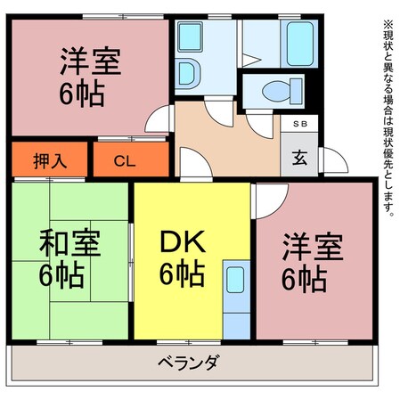 シティ・ナカヤマの物件間取画像